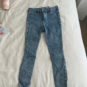 Hollister Skinny Ankle Jeans Size 5R Medium Wash